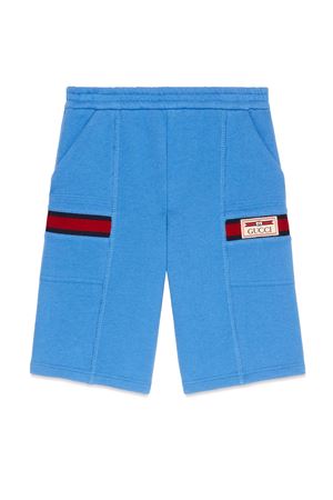 Shorts Bambino In Cotone GUCCI KIDS | 678700XJDKA4573